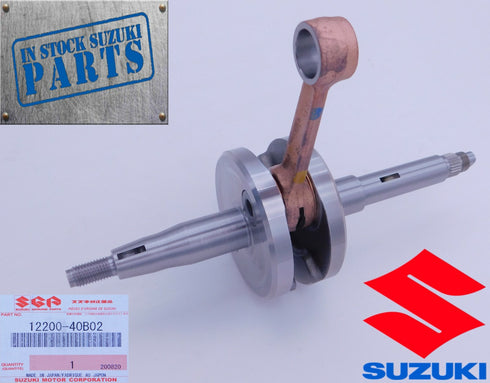 SUZUKI CRANKSHAFT  W/ BEARING/SEALS 1987 - 2006 SUZUKI LT80 LT 80 QUADSPORT